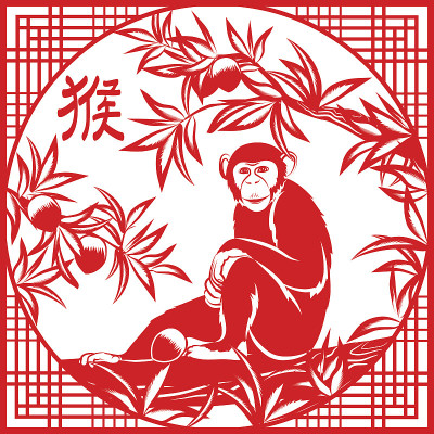 插图与猴子