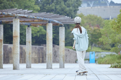 滑板和日本女人