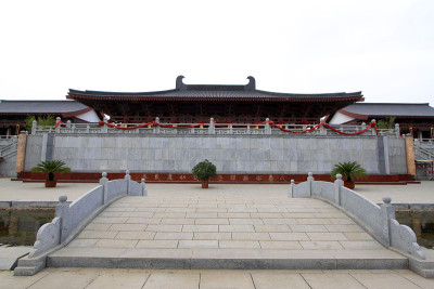 2014年5月10日，河北省唐山市兴国寺佛教建筑景观