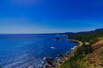 日本伊豆南部的风景
