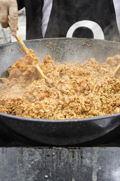 烹饪肉末