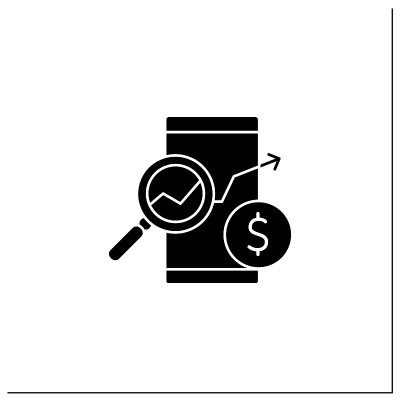 检查金钱平衡字形图标