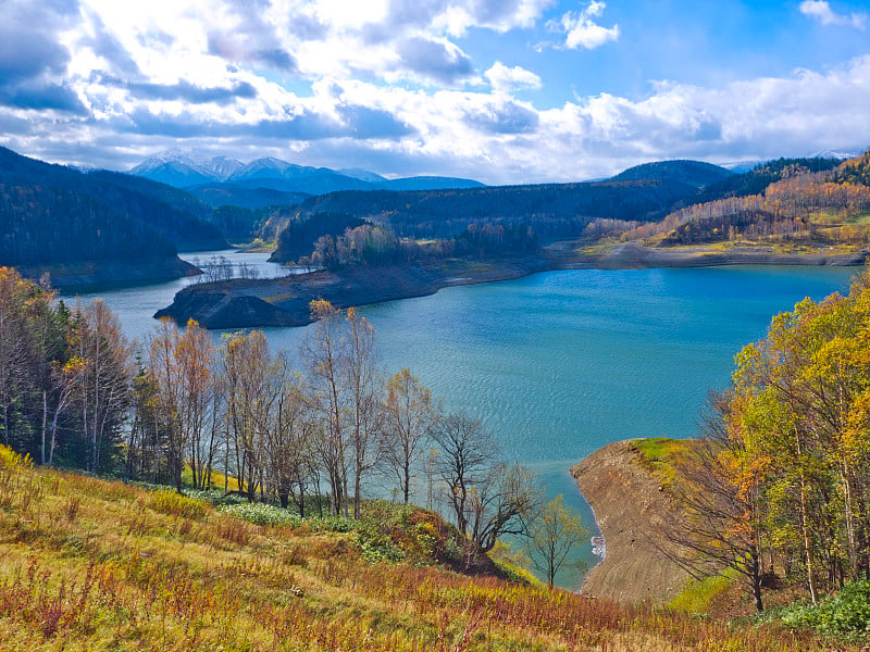 北海道的大屿山大坝