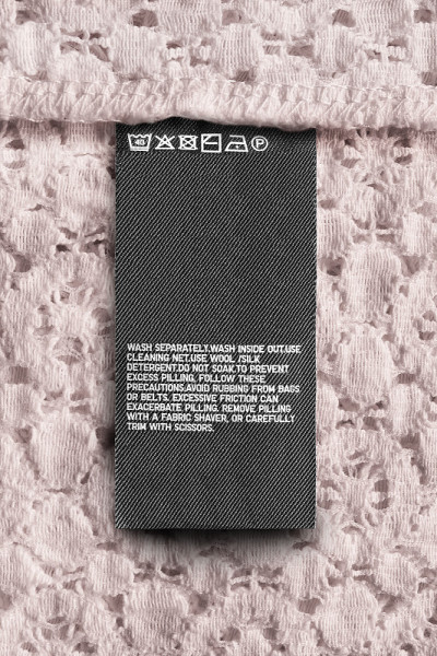 保健衣服标签
