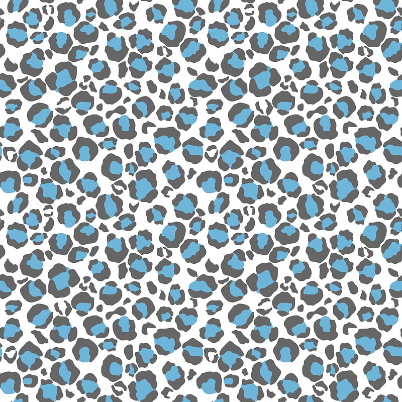 Pastel Leopard Print Seamless Pattern