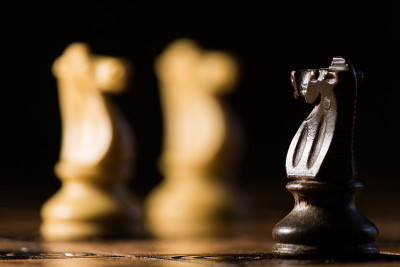 棋盘上的象棋