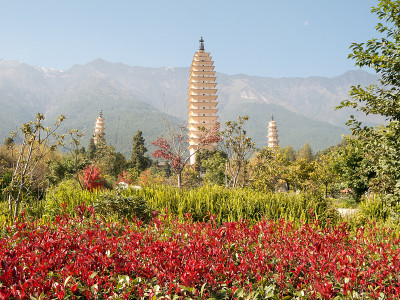大理三塔，中国