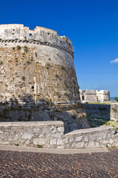 圣安杰洛堡Puglia。意大利。