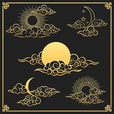 东方金云，日月