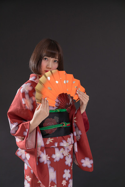 和服日本舞蹈的形象
