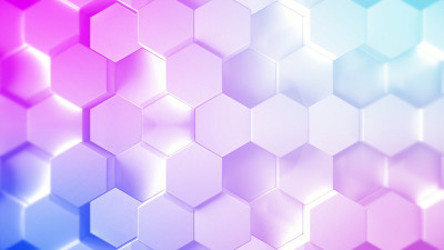 六角背景3 d