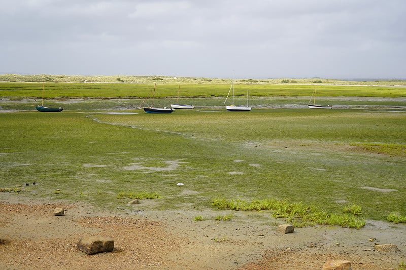 俯瞰海岸平原