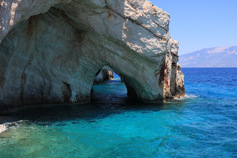 Blue caves of Zakynthos, Greece