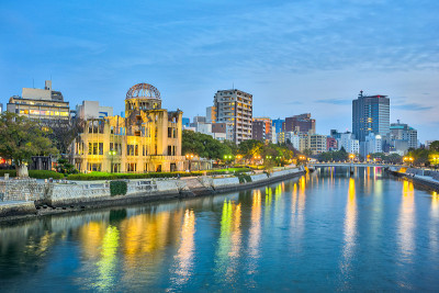 广岛和平纪念碑或原子弹圆顶