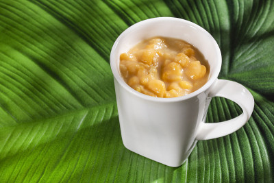 一杯马扎莫拉派萨，典型的哥伦比亚食物
