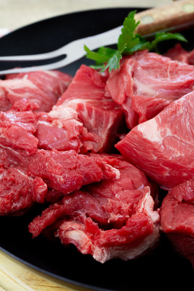 生牛肉肉