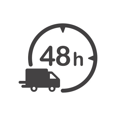 48小时送货图标。