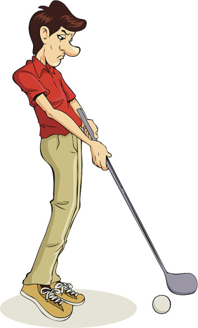 高尔夫球手