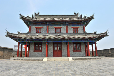 中国西安的古代中国建筑