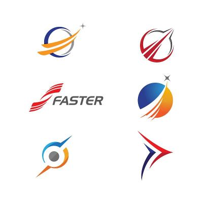 更快的图标模板矢量图标