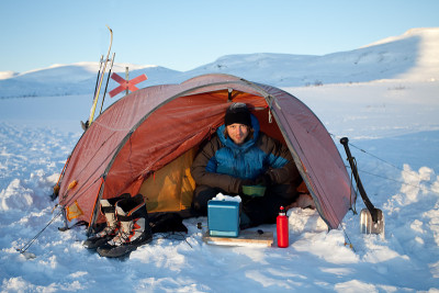 在Winterexpedition