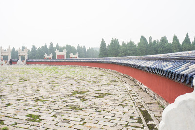 中国古代建筑的围墙和围墙