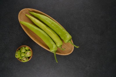新鲜青椒库存照片