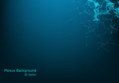 Big data complex. Graphic abstract background comm