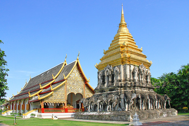 清迈清曼寺，泰国