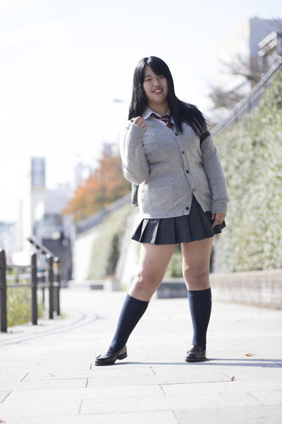可爱的日本女孩