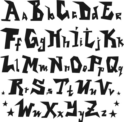 字母表,Font
