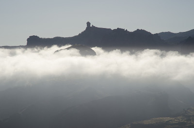 Roque Nublo和云景。