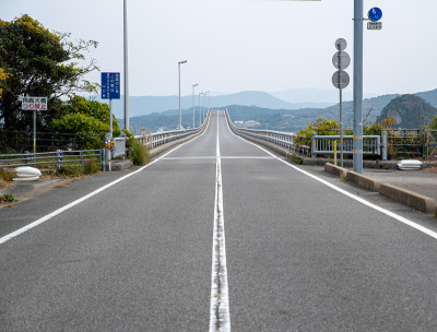 山口县马关市的津岛大桥