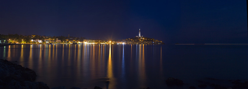 Rovinj Croatian Town全景