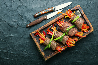 甜椒肉卷