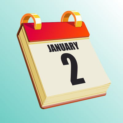 1月2日