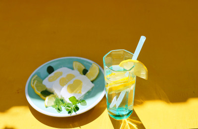 冰淇淋与lemonad