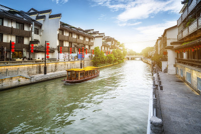 南京秦淮河风光