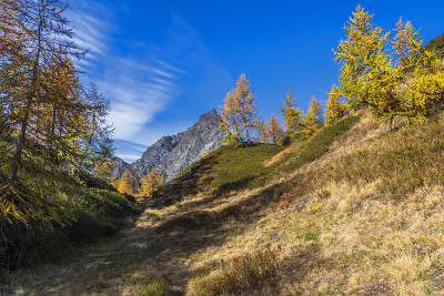 alpe devero 秋季 风景