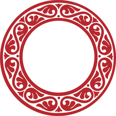 东欧圆形装饰框架