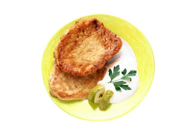 煎饼在板