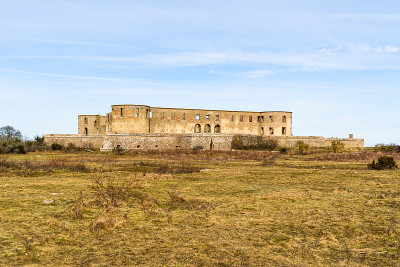 Borgholm城堡毁了
