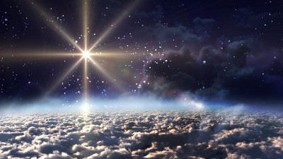 太空夜黄星