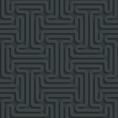 双t -铁暗无缝矢量背景与3D效果。