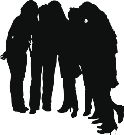 人群中女性