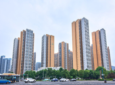 中国四川成都的现代高层建筑