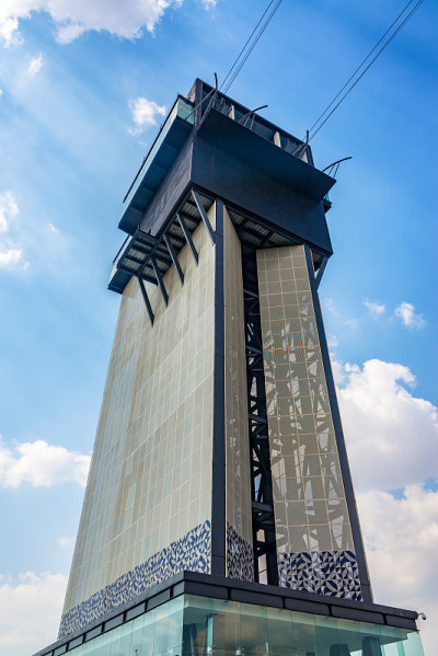 架空车道站