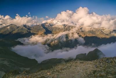 安第斯山峰