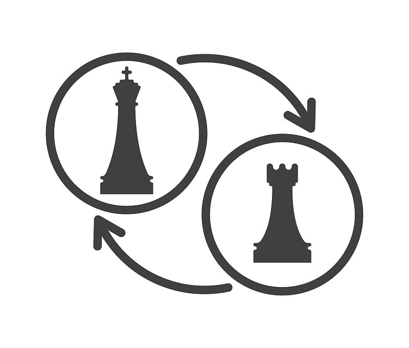 黑白象棋元素模板