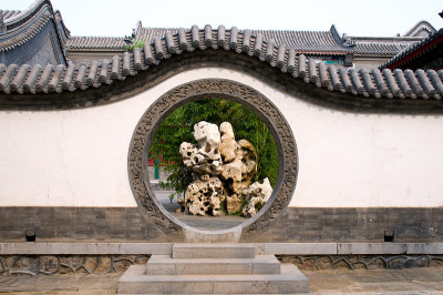 中国园林环形入口
